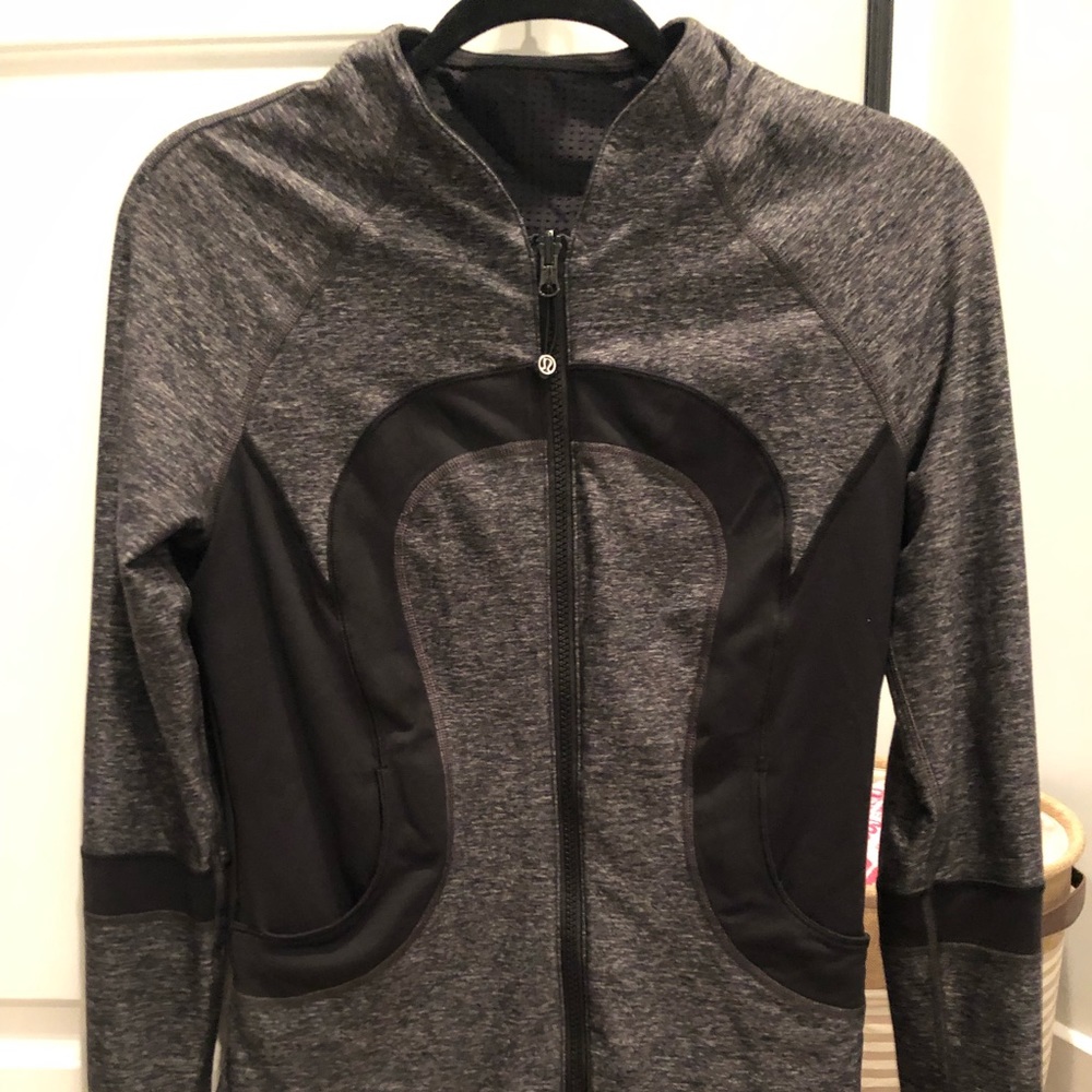SoulCycle lululemon reversible zip up jacket